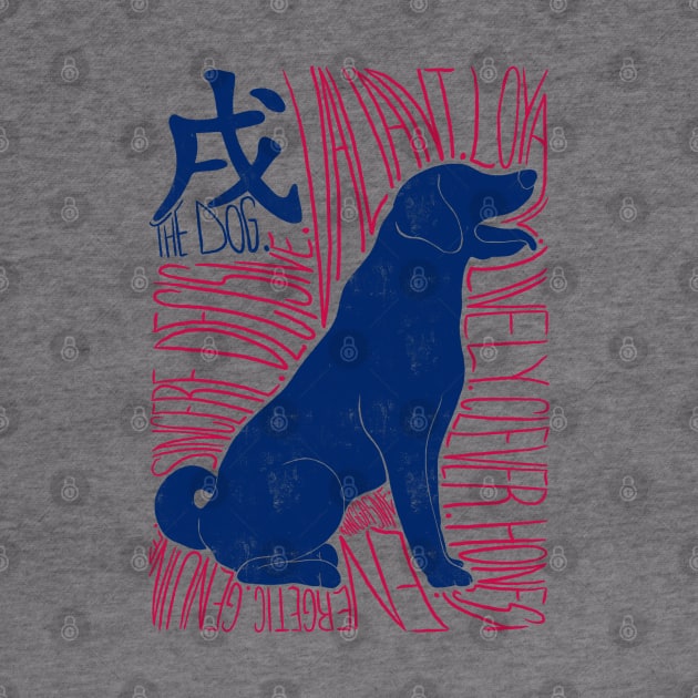 The Dog Shio Chinese Zodiac Sign by Ranggasme